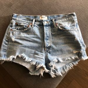 AGOLDE Parker Vintage Denim Cutoff Shorts: Size 29